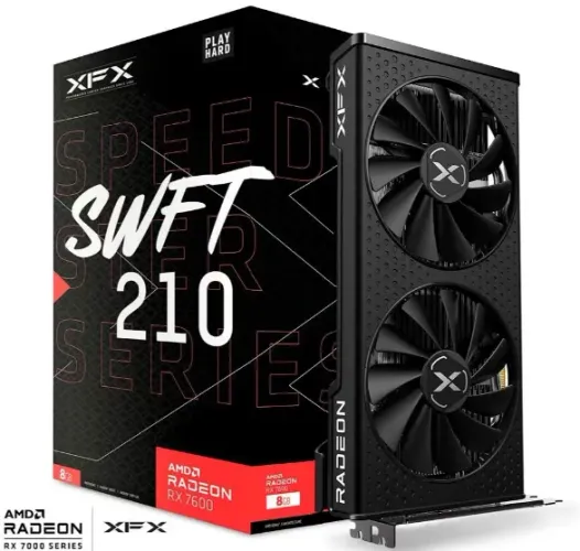 placa de video rx 7600