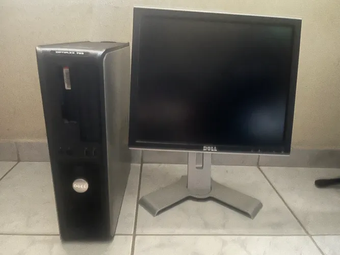 Optiplex 755 + monitor Dell