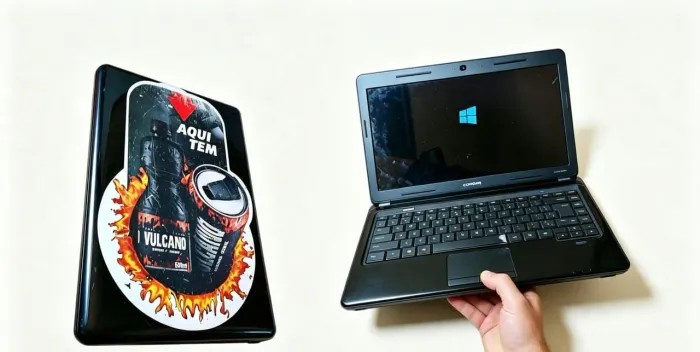 Vendo notebook perfeito valor negociável