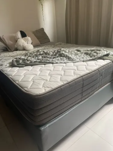 CAMA DE CASAL ORTOBOM SEMINOVA 1 ANO