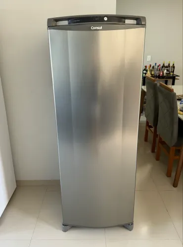 Geladeira Cônsul 342 Litros Frost Free Inox 220v