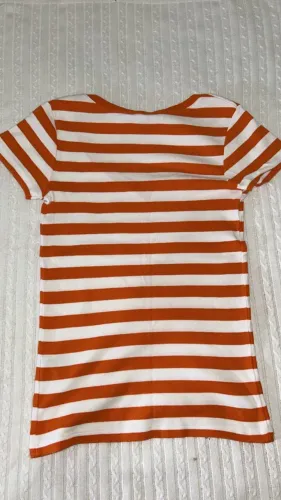 kit 2 camisetas cropped em gola V da Ralph Lauren feminina
