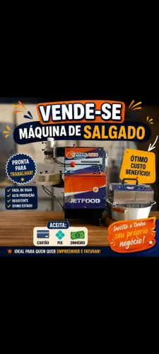 Máquina de salgados