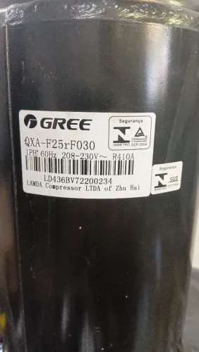 Compressor 24 000 btus r410 300 reais