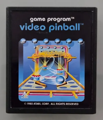 Cartucho Atari Video Pinball