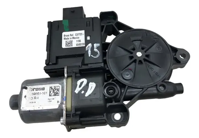 Motor Máquina Vidro Dianteira Direita Jeep Renegade Preto