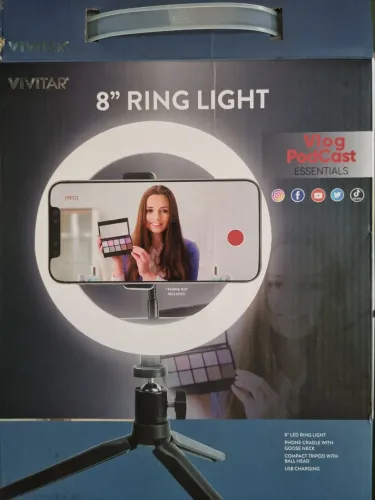 8" Ring light