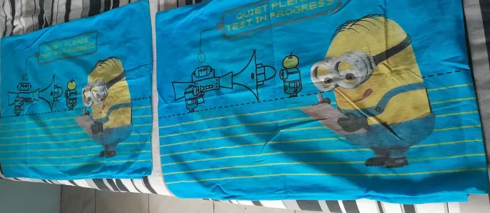 Par de fronhas Minions