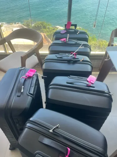 6 Malas Bagaggio 23 kg usada 2 vezes. Vendo por unidade. Custa 349,90 na loja