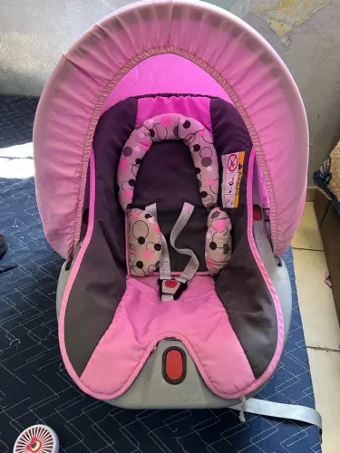 bebê conforto Cosco Reverse Rosa