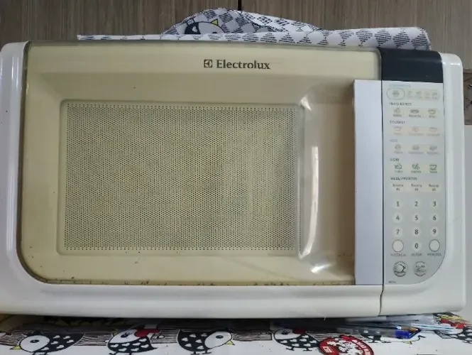 Microondas usado defeito