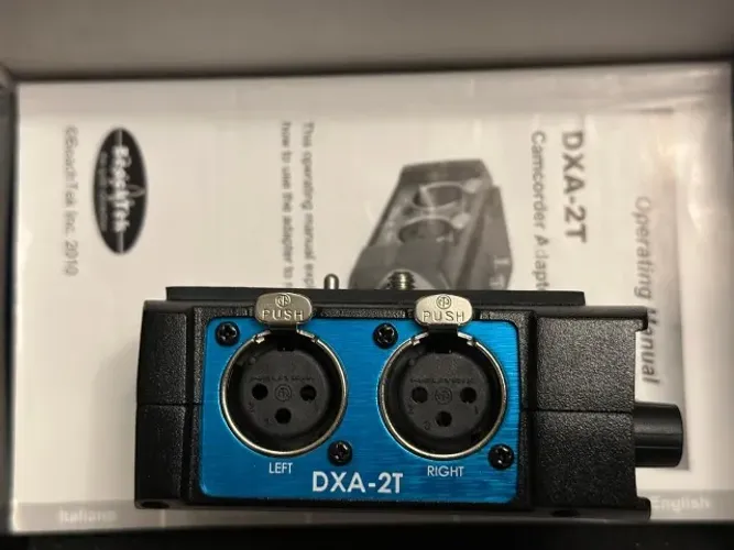 BeachTek DXA-2T - adaptador profissional passivo para cameras de filmar