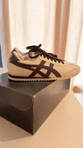 Onitsuka tiger Off White e Marrom 37