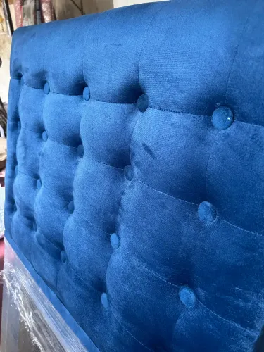 Cabeceira Solteiro na cor Azul - Última unidade e preço único?