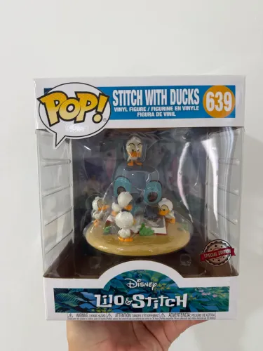 Funko pop Stitch With Ducks 639 ( N Minico N Iron Studios) Lilo Stitch