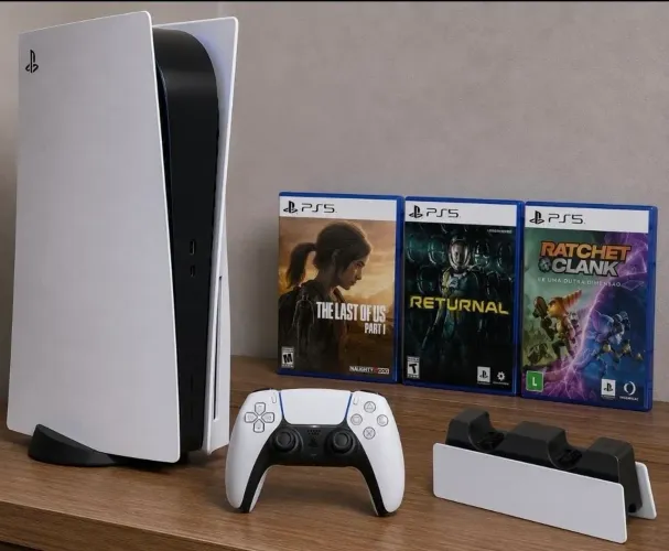 PS5 MÍDIA FÍSICA E DIGITAL