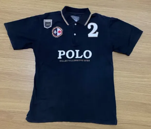 Camisa Polo Cuatro Tacos Polo Gilles Villeneuve Canada Tam G