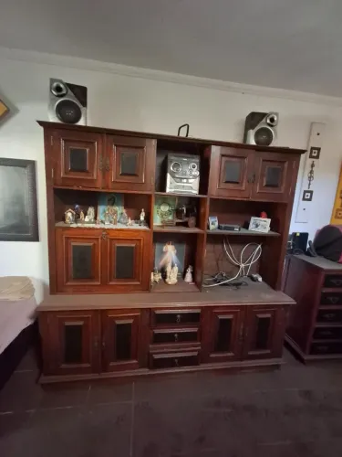 Estante rustica sala