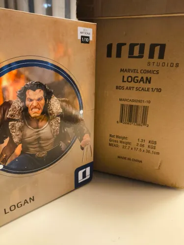 Estátua Logan Marvel Comics BDS Art Scale 1/10 Iron Studios