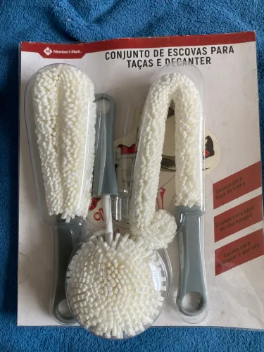 Conjunto escovas para taças