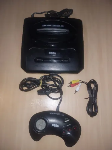 Console Sega Mega Drive 3 Com Mod S-video