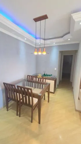 Apartamento com 3 dormitórios para alugar, 66 m² por R$ 3.846,00/mês - Gopoúva - Guarulhos
