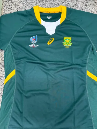 Camisa Retrô Springboks (África do Sul) - 2019