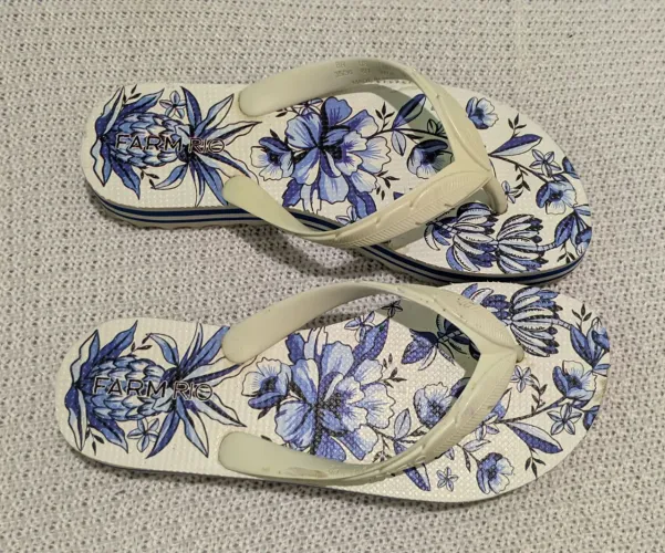 Chinelo Farm Rainbow Print tropical N°35/36