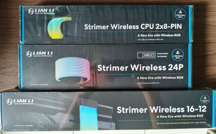 KIT LIAN LI STRIMER WIRELESS (PLACA MAE 24PIN - GPU 16-12PIN - CPU 2x8PIN)