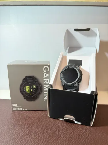 Garmin instinct 3 Amoled Novo Preto 45mm
