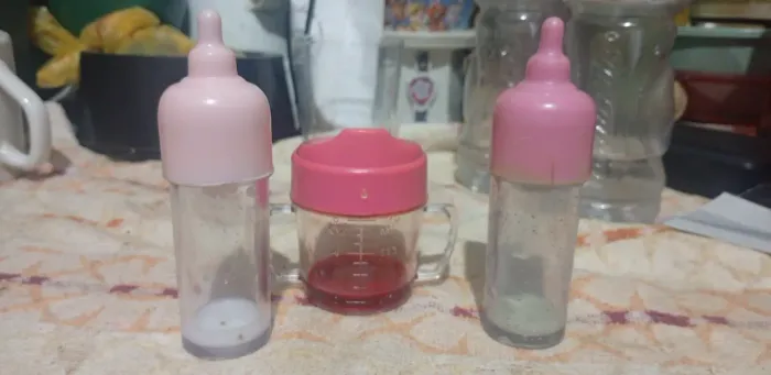 lote de mamadeira de boneca