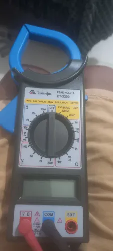Alicate Amperímetro Mínima ET- 3200
