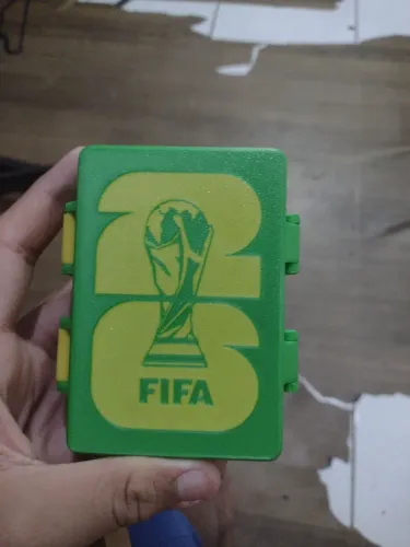 Porta-figurinhas copa do mundo