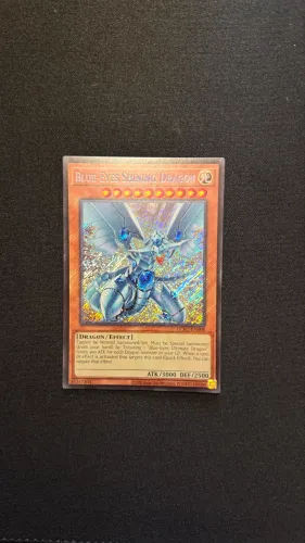 Blue Eyes Shining Dragon Yugioh - Dragão Brilhante de Olhos Azuis