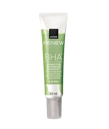 Corretor de Marcas Escuras Renew Avon Tratamento Cosmético de Aplicação Localizada BHA