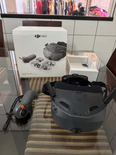 ÓCULOS FPV ORIGINAL DJI GOOGLES N3 + MOTION 3 - IMPECÁVEL