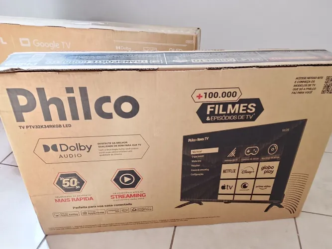 Vendo TV 32 polegadas nova na caixa lácrada