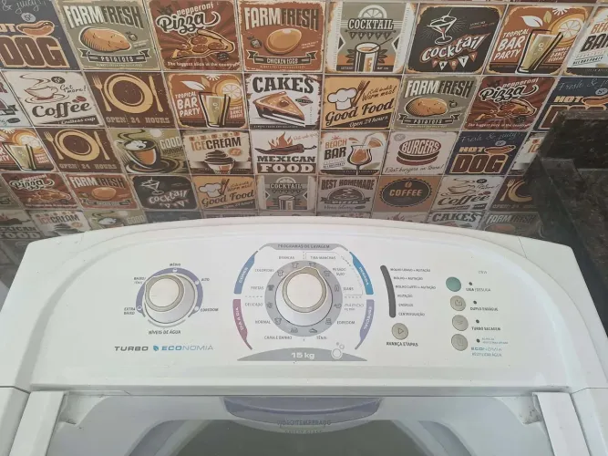 Máquina de Lavar Roupa Electrolux Turbo 15kg com Garantia