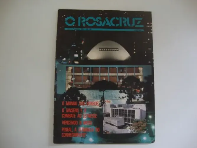 Revista O Rosacruz edições 165/168 - 1986.