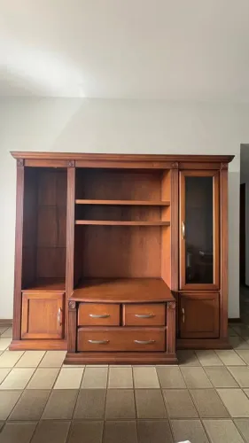 Estante Home Theater Madeira Maciça Marca AVI