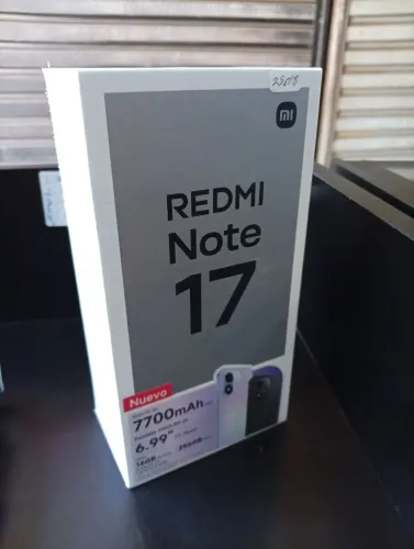 Redmi note 17 256/8 R$1700 no pix 