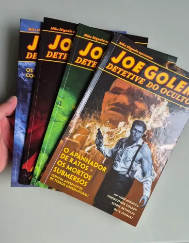 JOE GOLEM - Completo volume 01 ao 04