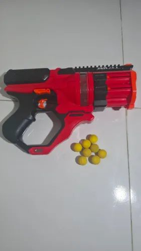 Nerf Rival Roundhouse XX-1500 Original Hasbro + 8 Bolinhas - Excelente Estado