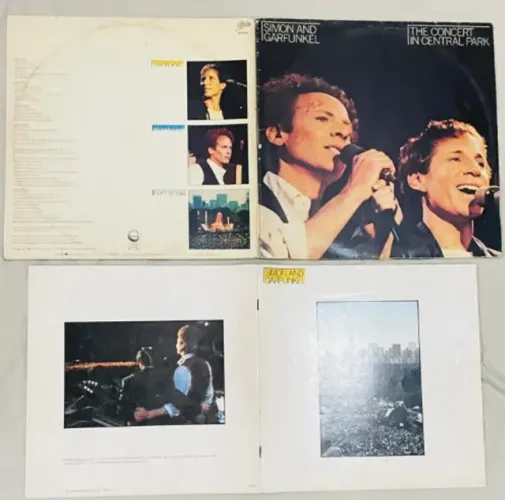 LP Simon and Garfunkel - The Comcert in Central Park (Vinil Duplo)