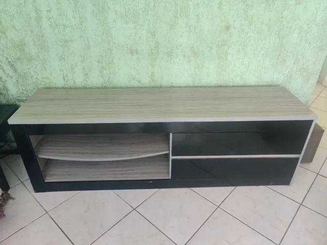 RACK SALA TV COM GAVETAS