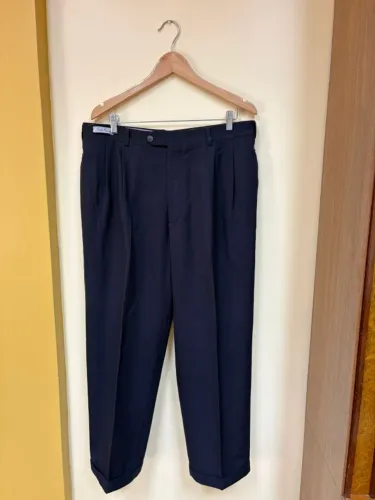 Calça Social Azul Marinho "Richards" - Tam 50