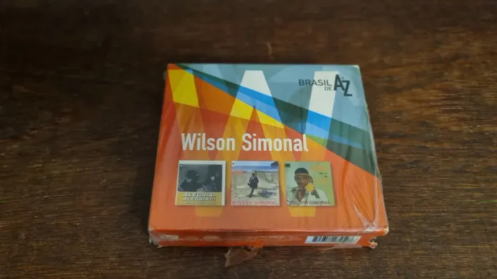 Box com 3 CDs ORIGINAIS - Wilson Simonal - Brasil de A a Z