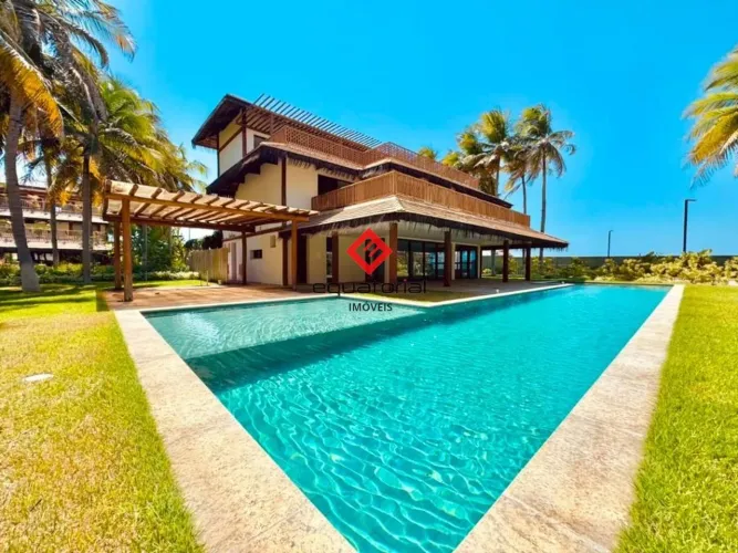 Fortim Villas | Bangalô com 5 suítes à venda, 566 m² por R$ 9.500.000 - Maceió - Fortim/CE