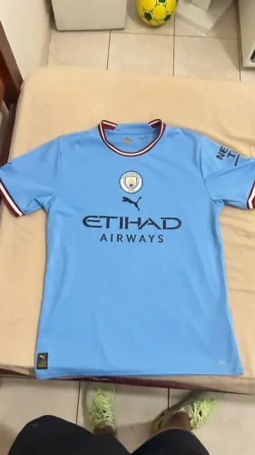 VENDO Camiseta masculina oficial Puma Manchester City Home - 2022/2023- NUNCA USADA,