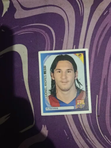 Figurinha Lionel Messi 58 UEFA Champions League 07/08